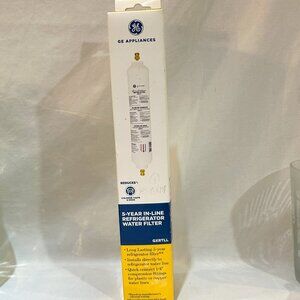 GE GXRTLL in Line Refrigerator Water Filter Factory Sealed Include Brass Fitting